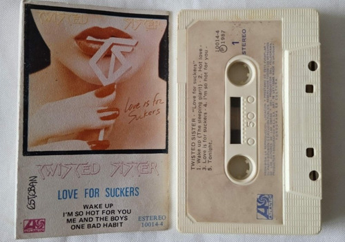 Twisted Sisters - Love Ford Suckers - Casette Uruguay 1987