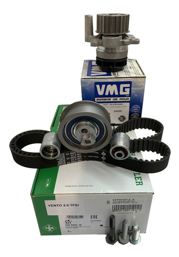 Kit Distribución Ina + Bomba De Agua Vmg Vw Vento 2.0 Tfsi