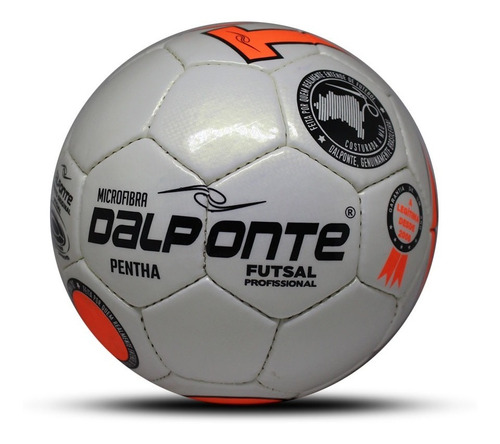 Bola Futsal Dalponte Pentha 81 Costurada A Mão Microfibra