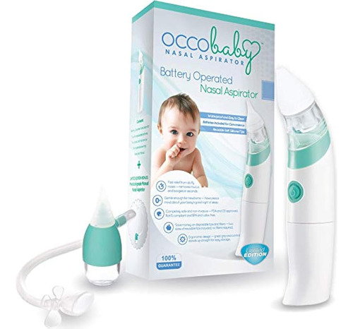 Aspirador Nasal Para Bebés Occobaby - Limpiador Nasal Higién