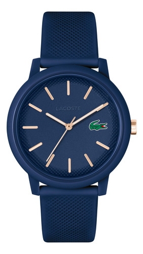 Reloj Lacoste Hombre 12.12 Silicona Azul 2011234