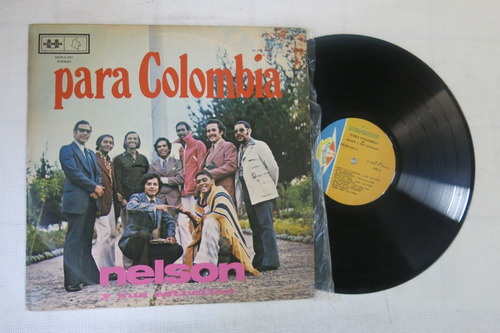 Vinyl Vinilo Lp Acetato Nelson Y Sus Estrellas Para Colombia