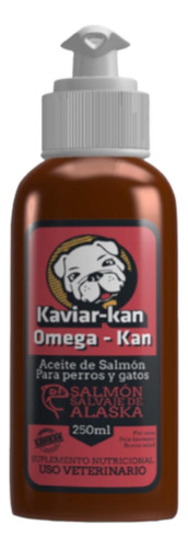 Aceite De Salmón Premium Para Perro Y Gato Kaviar Kan 