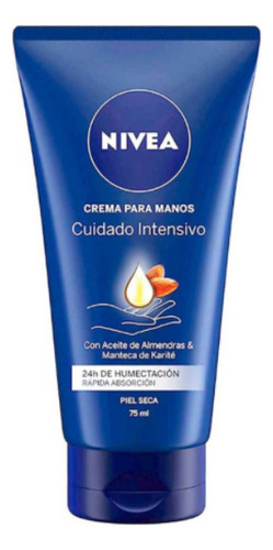 Crema Corporal Cuidado Intensivo Aceite De Almendras 75 Ml Almendras