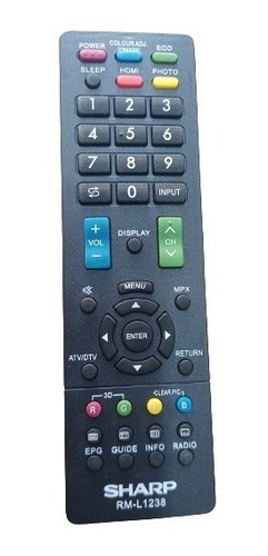 Control Remoto Tv Lcd Led Sharp 