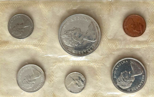 Monedas De Colección - 100 Años Confederación Canadiense (Usado)