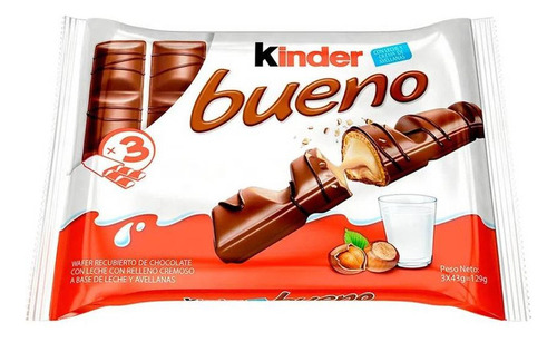 Chocolates Kinder Bueno Ferrero Rocher Pack X 3 Unidades