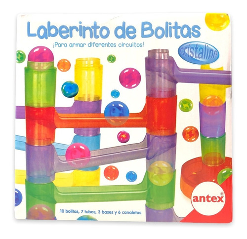 Laberinto De Bolitas Cristalino Juego De Mesa Antex 