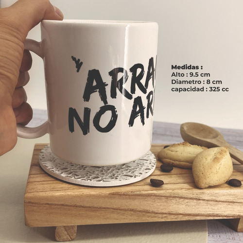 Imagen 3 de 6 de Taza De Ceramica Bujias Hescher Modelo Arranca O No Arranca?