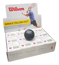 Comprar Pelota De Squash Wilson Un Punto Amarillo