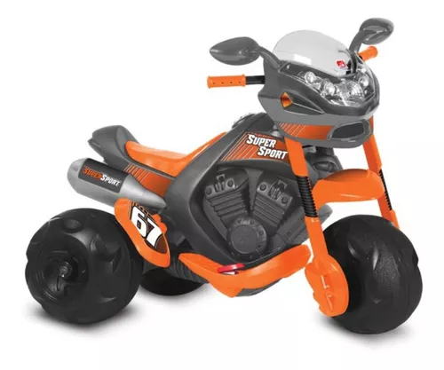 Mini Moto Eletrica Infantil Meninos 6 Volts Supersport