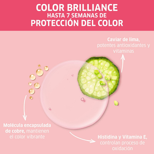 Kit Shampoo Mascarilla Y Spray Wella Color Brilliance 250 Ml