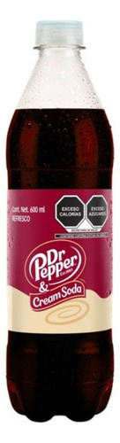16 Pza Refresco Dr Pepper Cream Soda 600 Ml