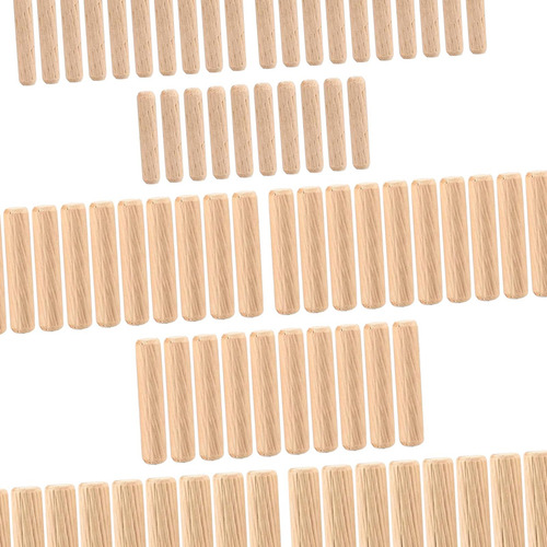 90 Uds Pasadores De Madera Varillas De Madera Para