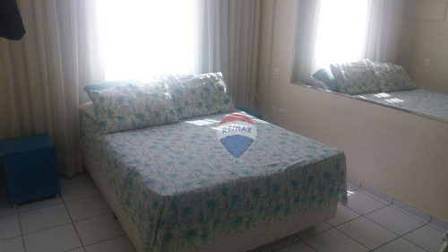 Excelente Apartamento Com 3 Dormitórios, Com Closet E Projetados À Venda, 100 M² - Candelária - Natal/rn - Ap0010