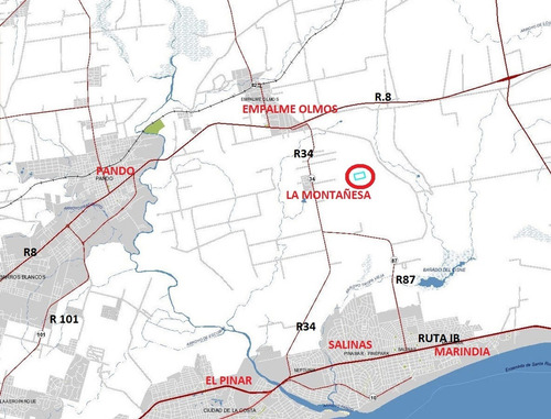 Chacra De 11 Ha En Empalme Olmos R 34 Y R 8