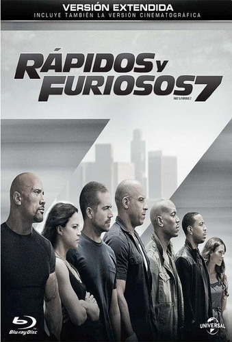 Blu-ray - Rapidos Y Furiosos 7