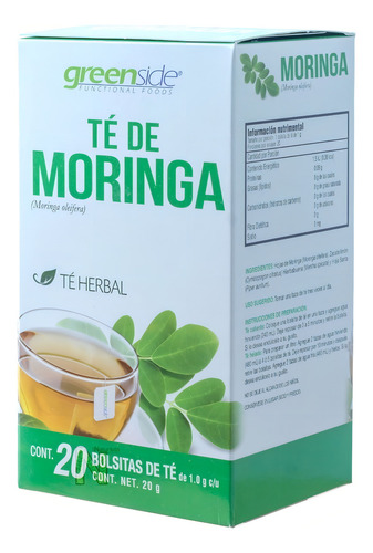 Te Moringa Greenside 20 Bolsitas Te De Moringa Green Side