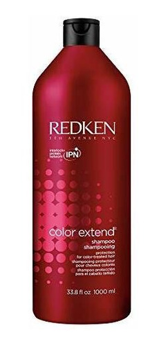 Redken Color Extend Champú, 33.8 Oz Botella.