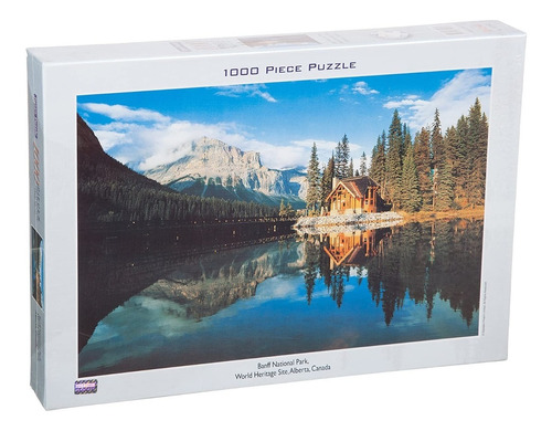 Puzzle Tomax Lago Banff Canada X1000 (11512)