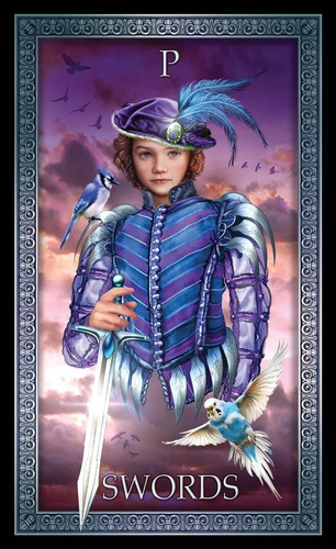 Tarot Grand Luxe, Con Su Librito Este Tarot Esta En Ingles