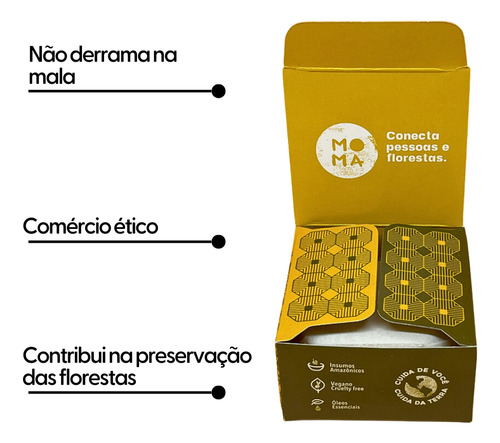 Shampoo Sólido Em Barra Hidratante Cabelo Crespo Cacheado 70g