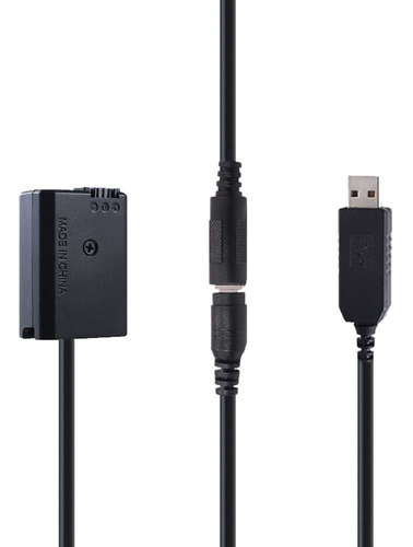 Acoplador Cc Bateria Simulada Repuesto Cable Usb Para Sony 5