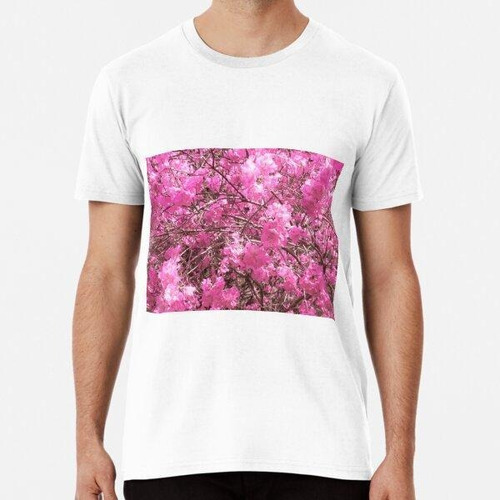 Remera Maravillosas Flores De Cerezo Rosa Algodon Premium 