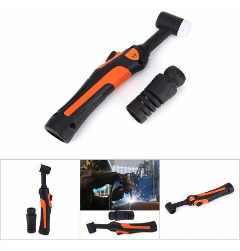 . Tig-17 - Antorcha De Soldadura Flexible, Mango De Cabeza
