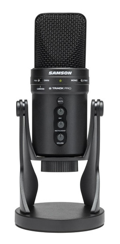 Micrófono Usb Samson G-track Pro Interfaz De Audio Gm1upro