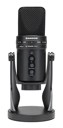 Imagen 1 de 5 de Micrófono Usb Samson G-track Pro Interfaz De Audio Gm1upro