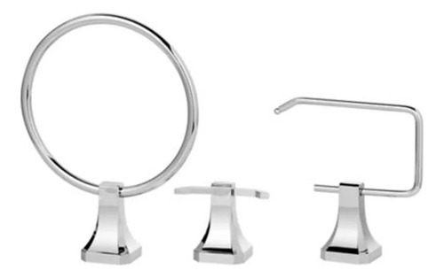 Set De Baño 3 Piezas Reforzadas Sensi D'acqua Premium