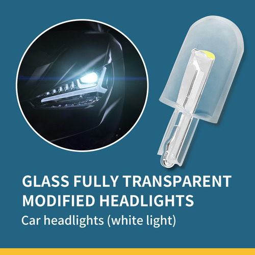 Lámpara De Techo De Lectura Led T10 W5 W Cob Para Coche, 10