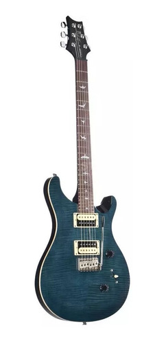 Guitarra Prs Se Custom 24 - Sapphire Black Back C/ Nfe 