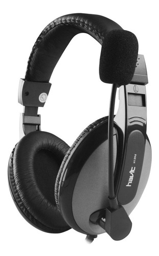Imagen 4 de 7 de Audífonos Gamer Alámbrico 3.5mm Gris Havit Hv-h139d
