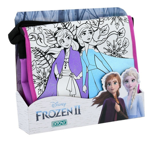 Frozen 2 Cartera Para Colorear - Ditoys 2369