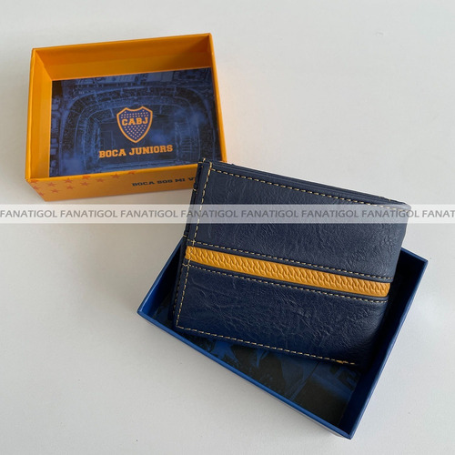 Imagen 6 de 10 de Billetera Boca Juniors Con Licencia Oficial