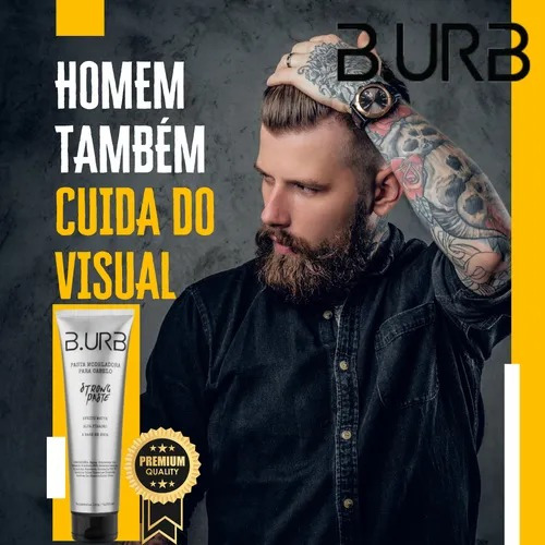 Pomada Modeladora Strong Paste Barba Urbana 120g