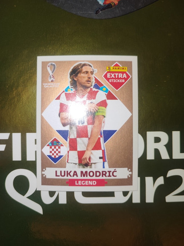 Sticker Extra Luka Modric Fifa World Cup Qatar 2022 Panini