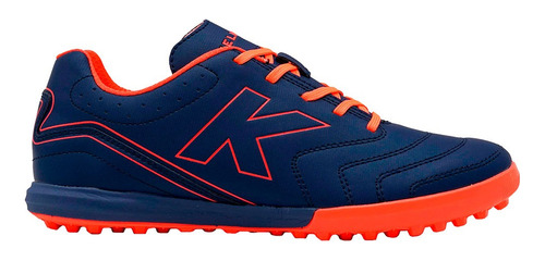 Zapatillas Futbolito Galáctico Turf Azul Naranja Kelme