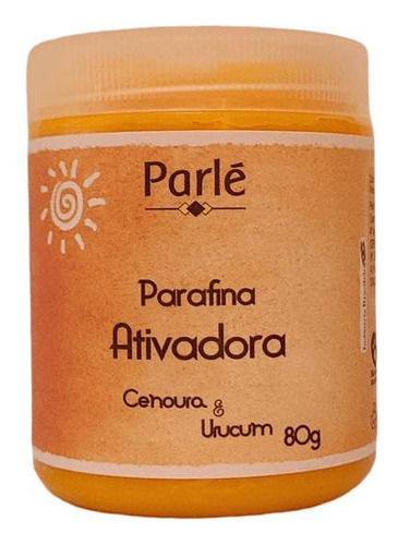 Parafina Ativadora Cenoura E Urucum - Parlé 80g