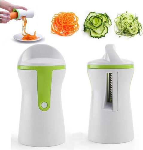 Cortador De Verduras, Espiralizer, 3 En 1, Ensaladas, Corta