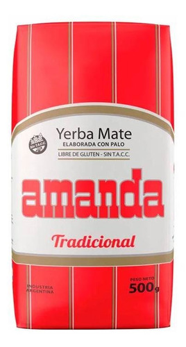 Pack X 3 Unid Yerba   500 Gr Amanda Yerbas