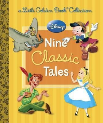 Libro En Inglés Nueve Cuentos Clásicos De Disney Tapa Dura