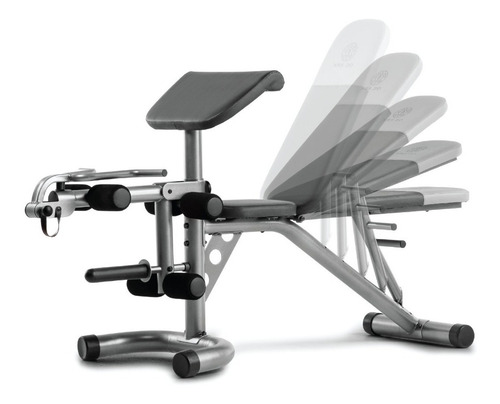 Imagen 9 de 10 de Oferta! Banco Rack Gold's Gym Gimnasio Multifuncional Xrs 20