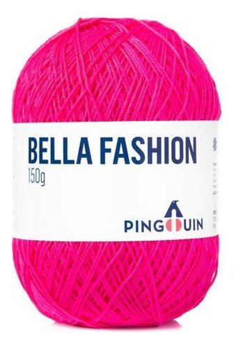 Fio/linha Algodão Pingouin Bella Fashion 150g Cor 0327- Fucsia