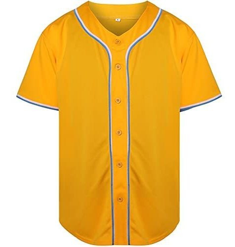 Imagen 1 de 6 de Phoneutrix Blank Plain Hip Hop Hipster Baseball Jersey Butto