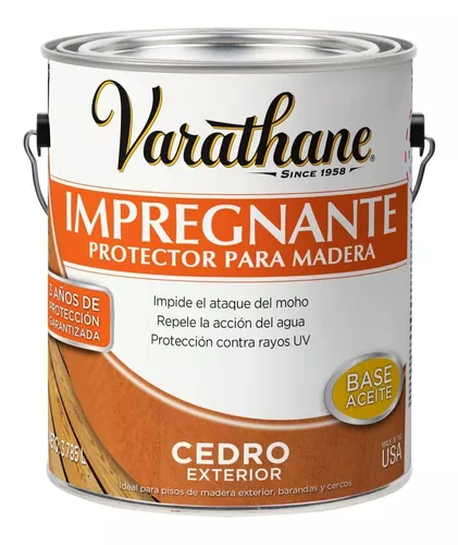 Impregnante Varathane Exterior Base Aceite Deck Y Cerco X Gl | Cuotas ...