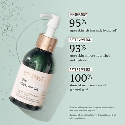 Oil Biossance 100% Esqualano Sustentável Para Rosto E Corpo