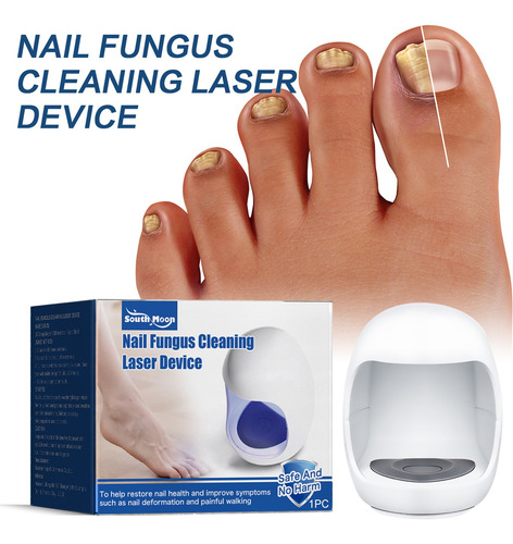 2×dispositivo Láser Limpieza Uñas Para Onicomicosis A